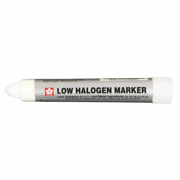 Sakura Solid Paint Marker Low Halogen, White Color Family, 12PK XSCLH-50